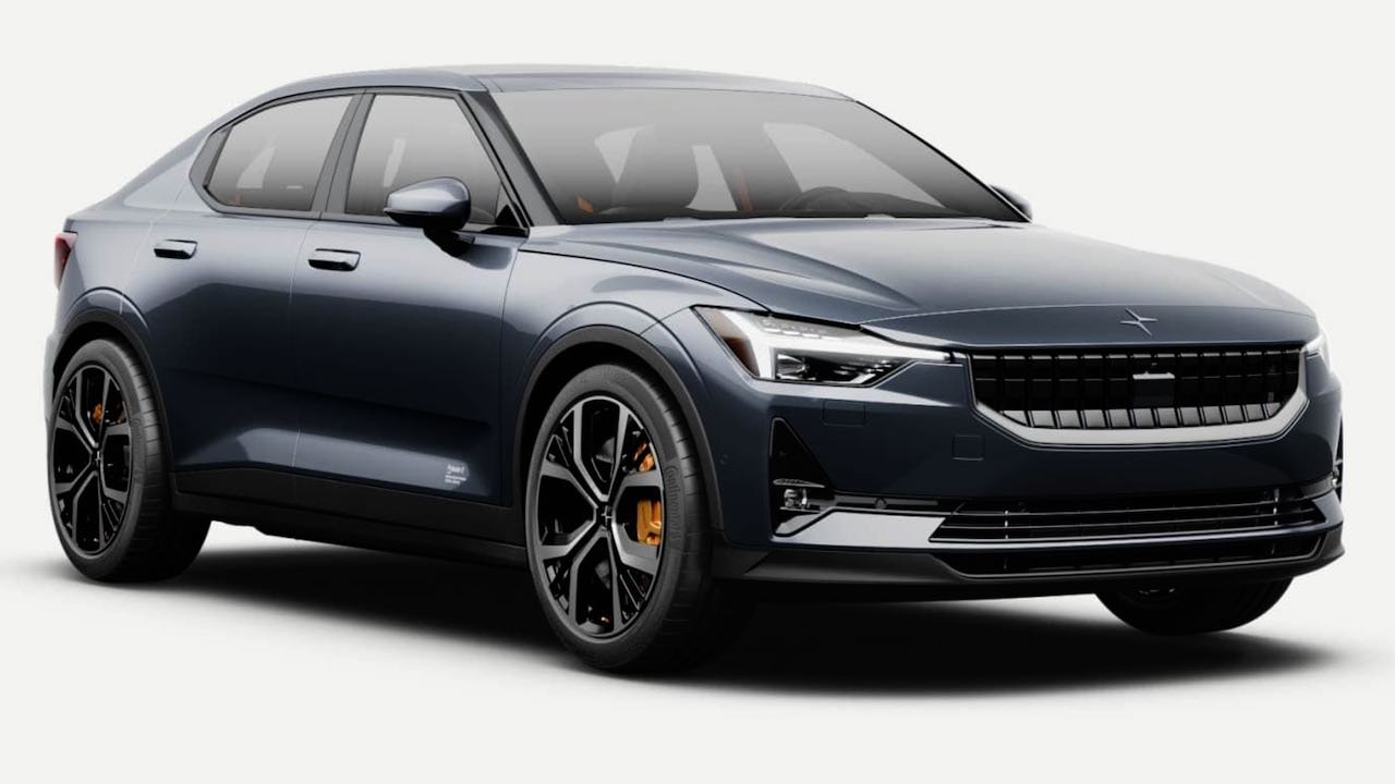 2022 Polestar 2 Electric Car Range Interior Specs