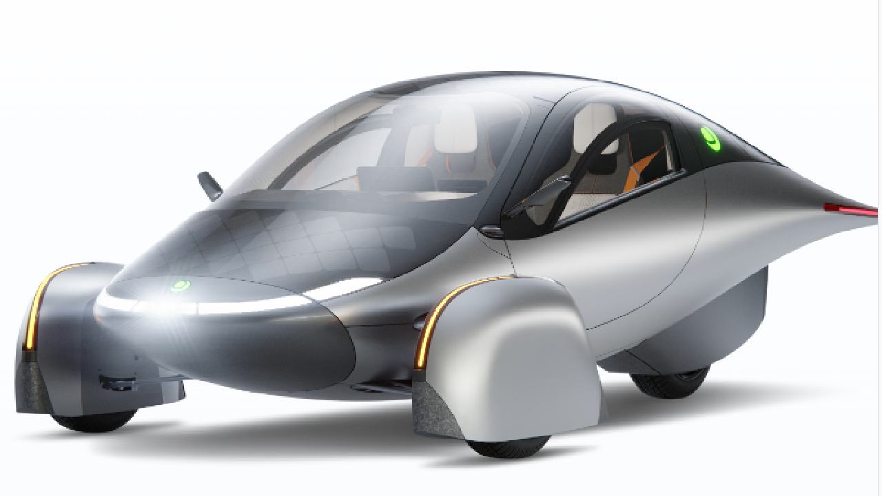 Aptera Solar Electric Car Exterior