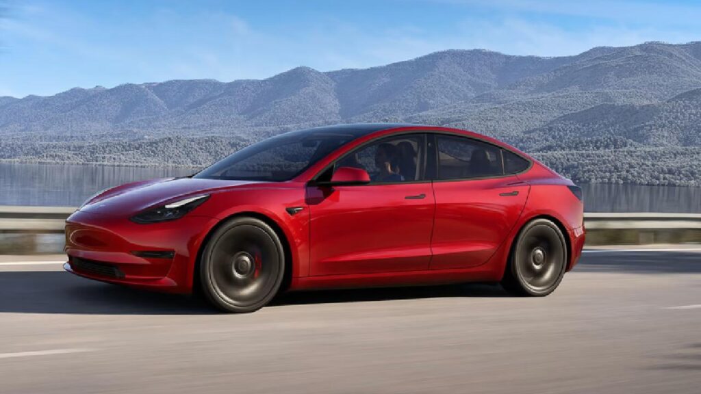 Tesla Model 3 Front Three Quarters