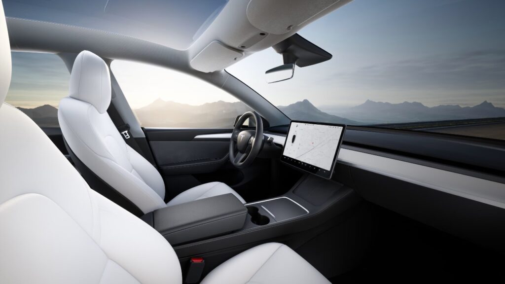 Tesla Model Y Interior Layout