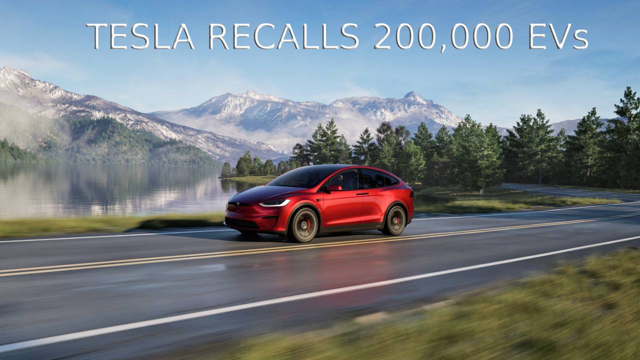 Tesla Recalls 200000 EVs Due To Reverse Parking Camera Issue