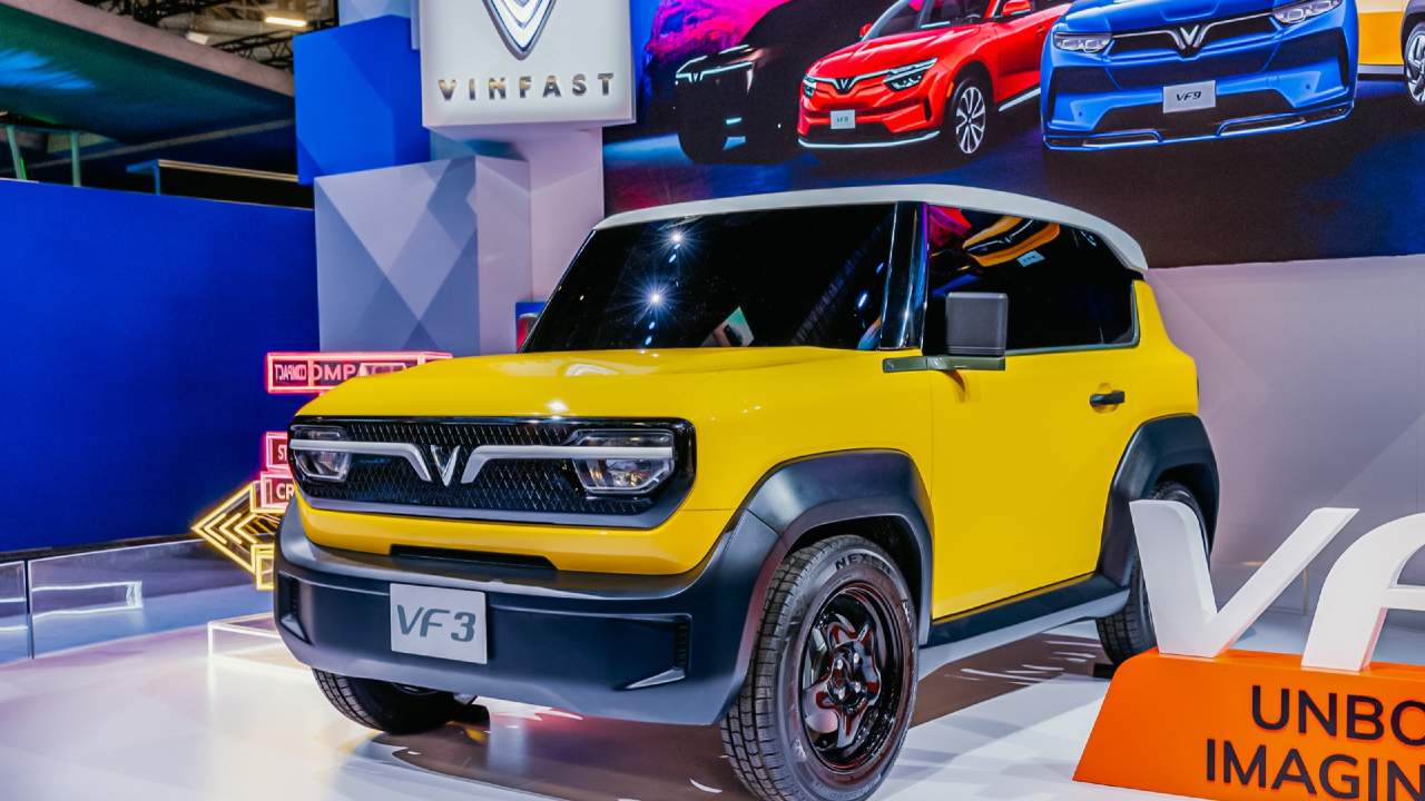 VinFast at CES 2024 - Electric Pickup Truck & Small Electric SUV