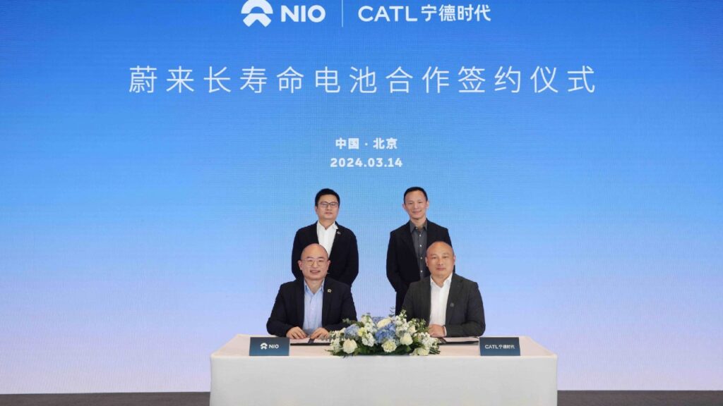 CATL and NIO EV Battery Partnership