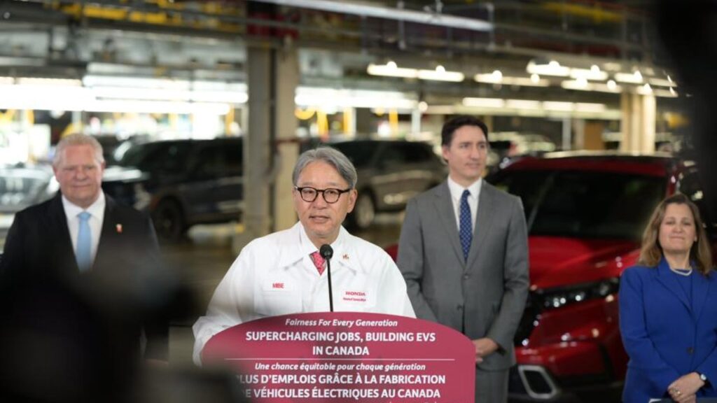Honda Announces $11 billion Investment in Canada EV Ecosystem