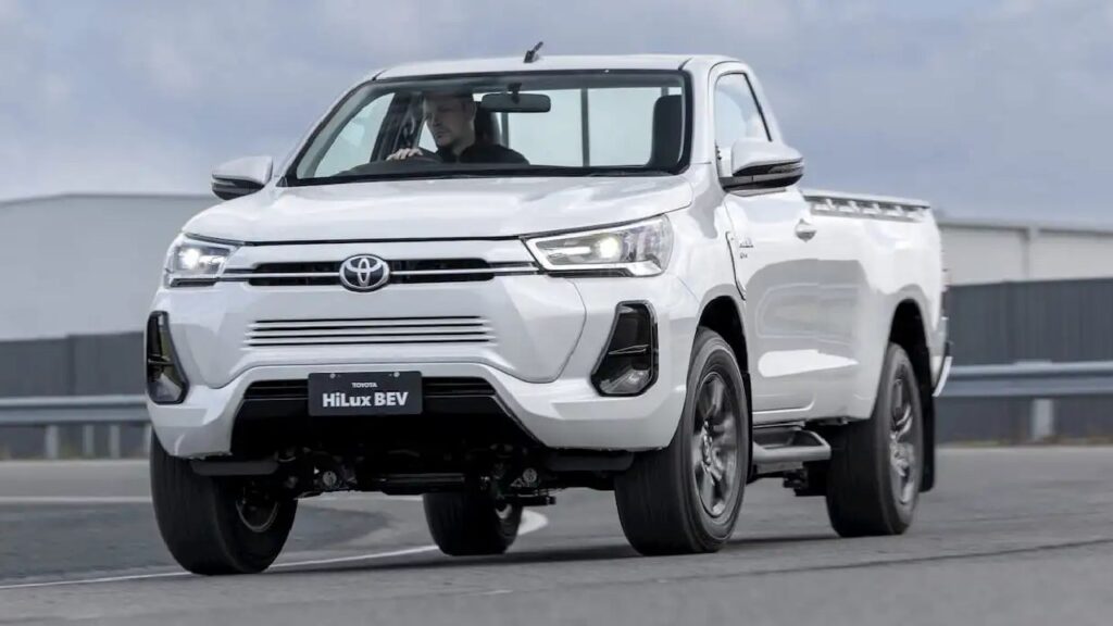 Toyota Hilux Electric Pickup Truck Announced