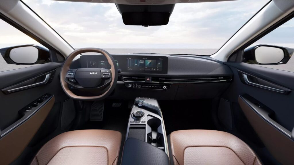 2025 Kia EV6 Interior - Dashboard, Touchscreen, Steering Wheel