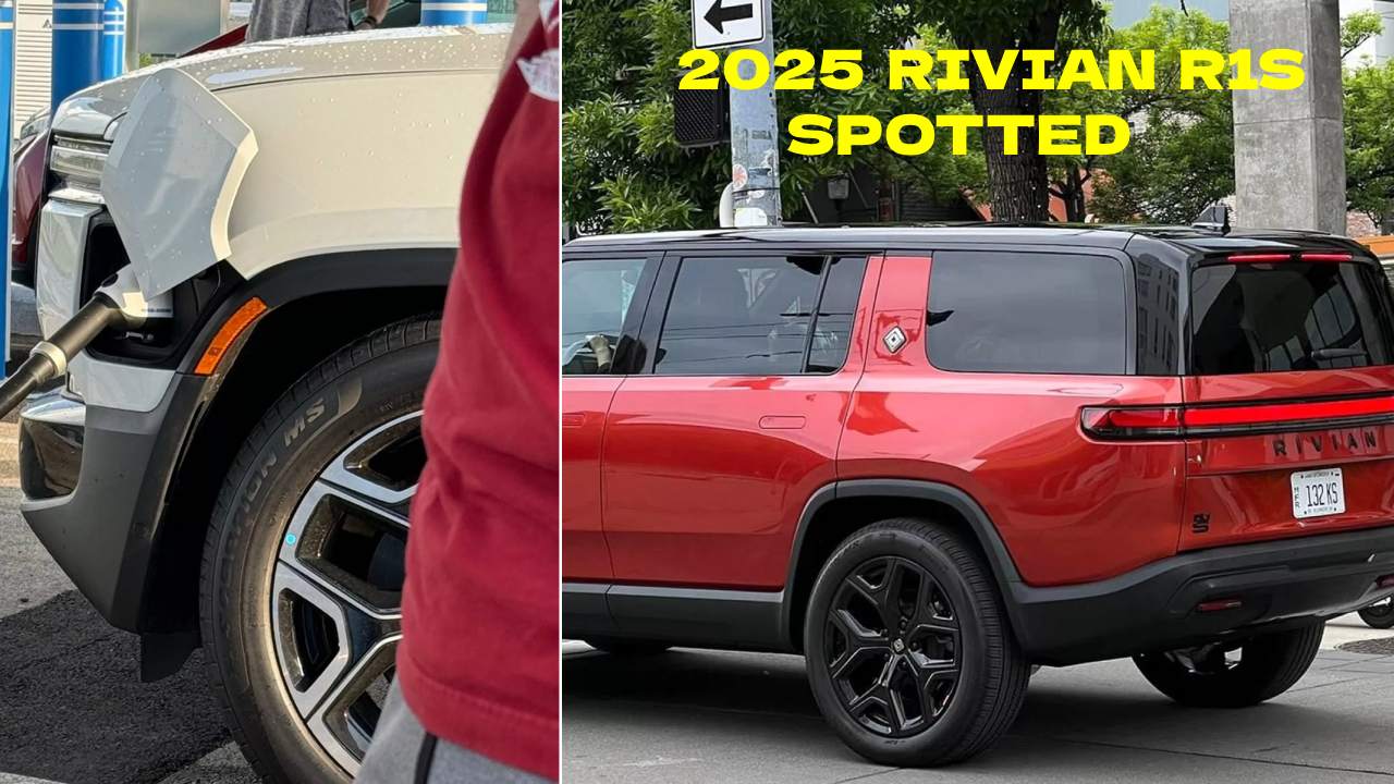 2025 Rivian R1S Spotted Testing