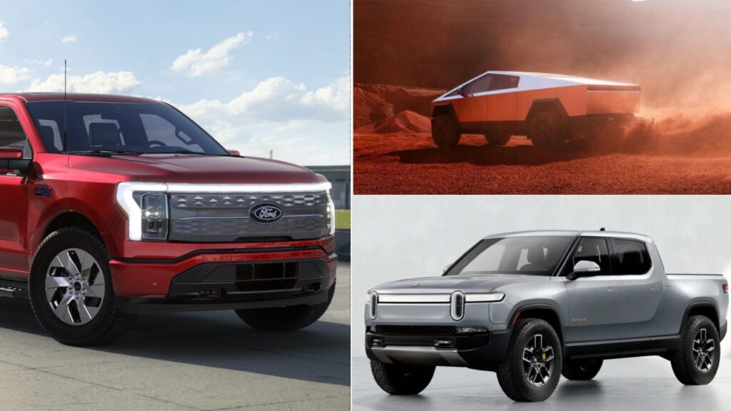 Ford F-150 Lightning Outsells Tesla Cybertruck and Rivian R1T Combined