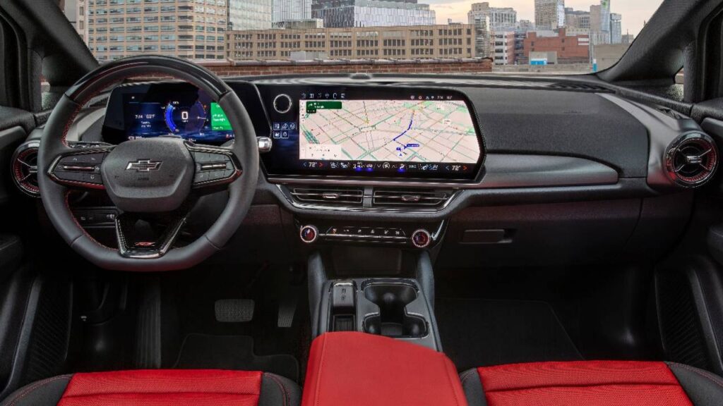 2024 Chevy Equinox EV Interior - Dashboard, Steering, Infotainment Screen