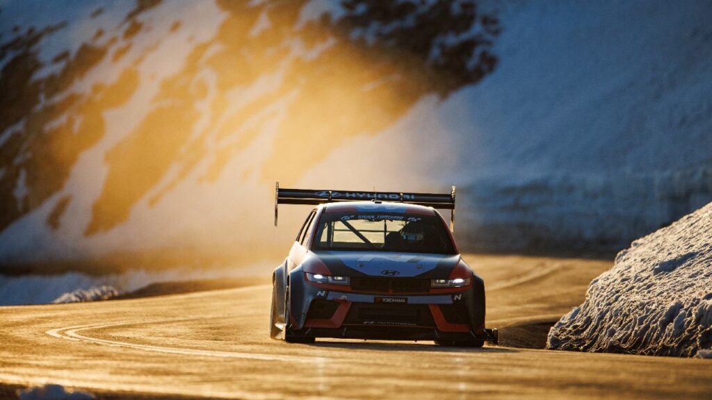 Hyundai Ioniq 5 N Wins Pikes Peak Climb Race