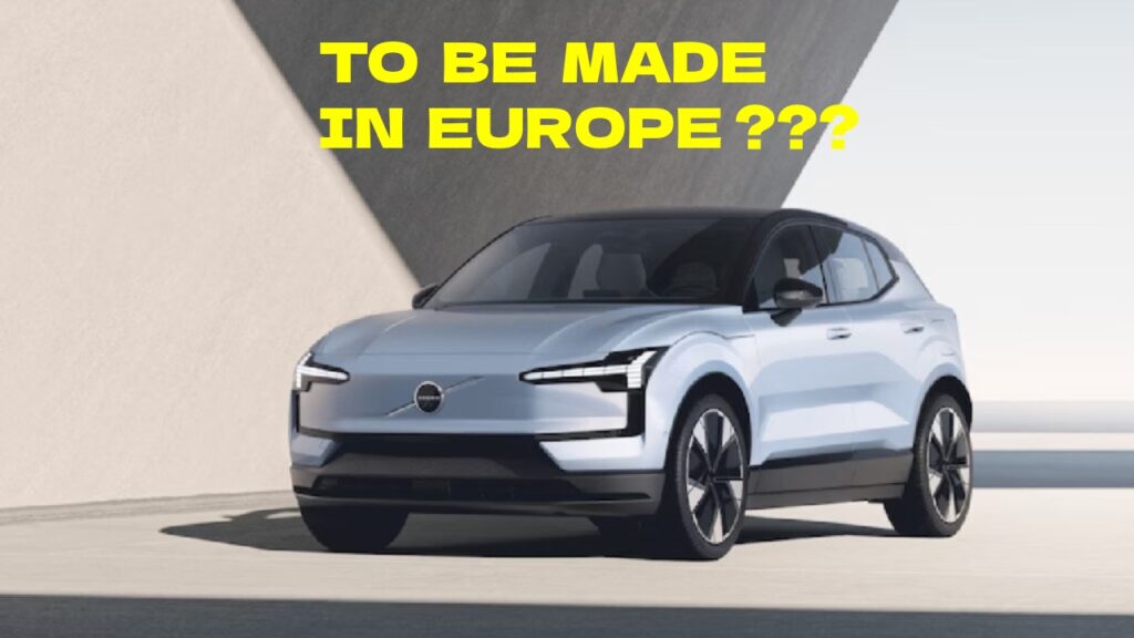 Volvo EX30 To Be Imported From Belgium To The US