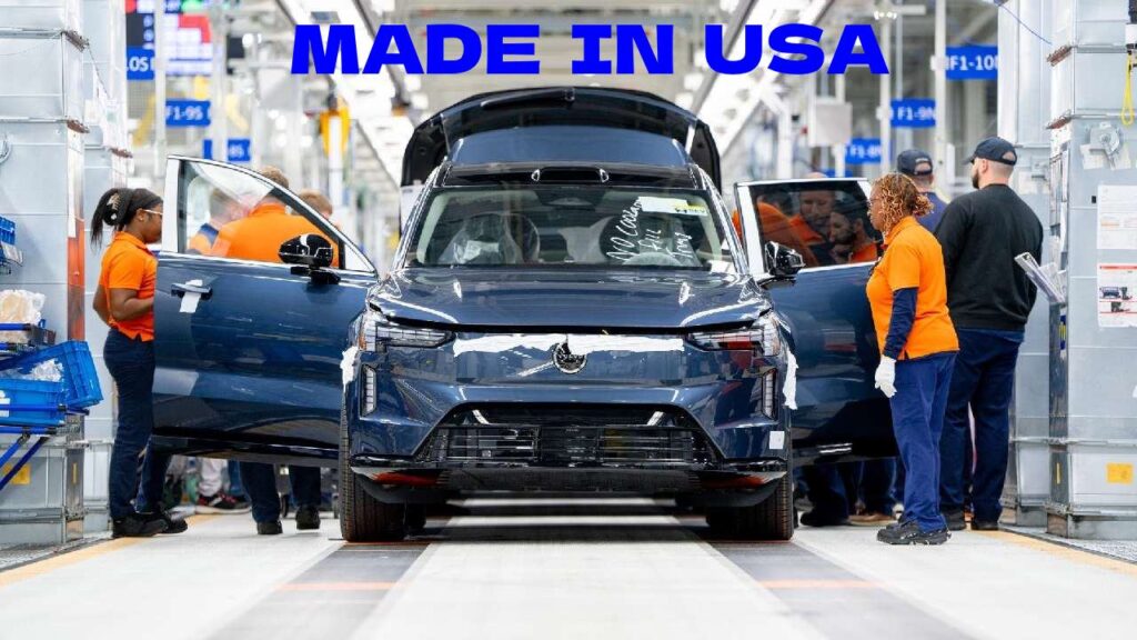 Volvo EX90 Electric SUV Made in USA