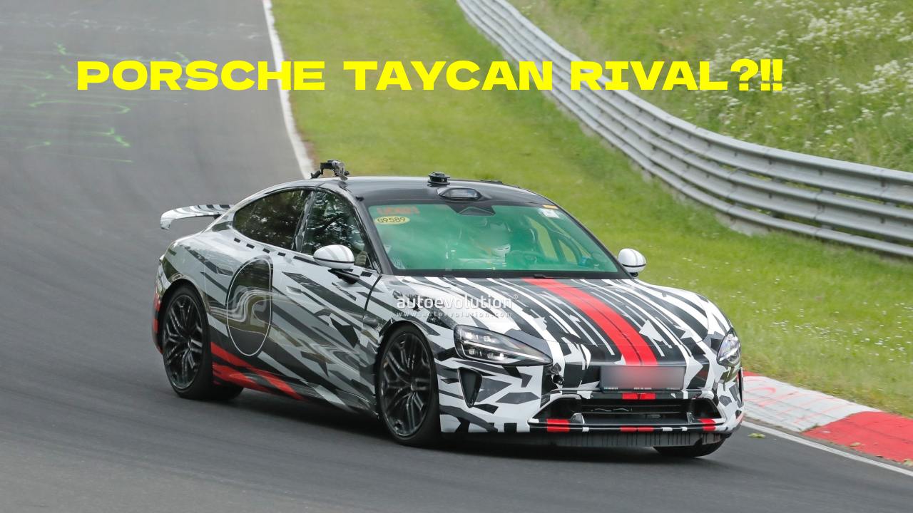 Xiaomi SU7 Porsche Taycan Rival at Nurburgring