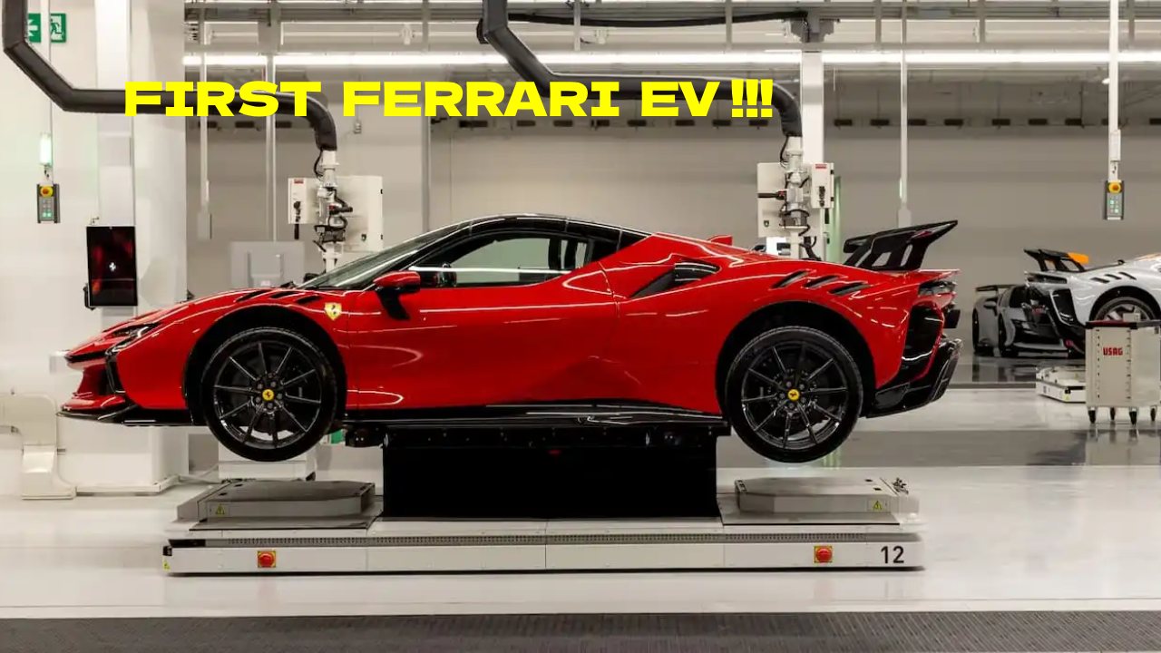 First Ferrari EV Prototype