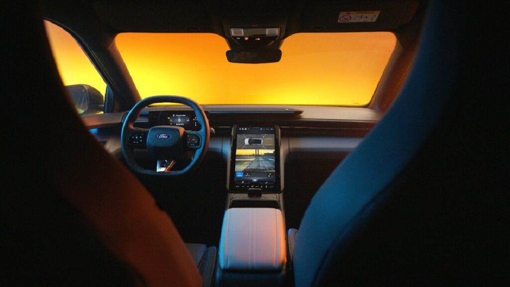 Ford Capri EV Interior