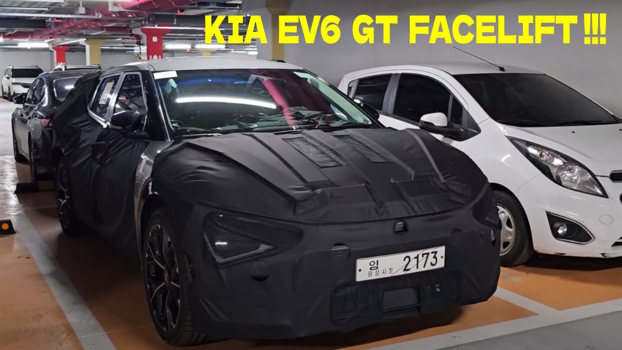 Kia EV6 GT Facelift Spied