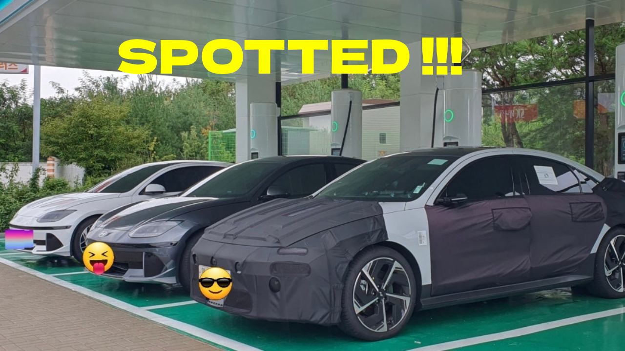 Hyundai Ioniq 6 N Spotted