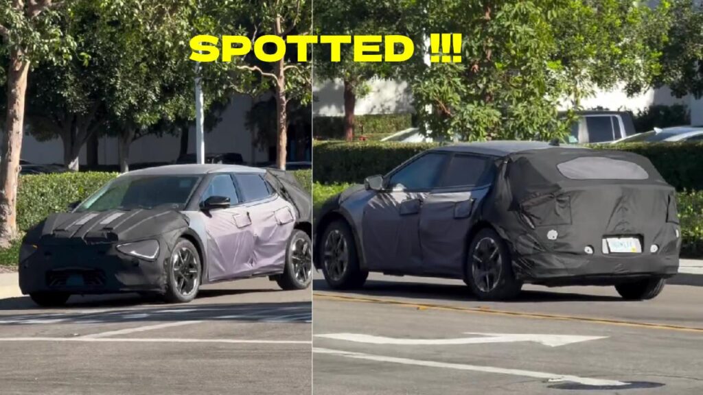 2025 Kia EV6 Facelift Spotted in U.S.