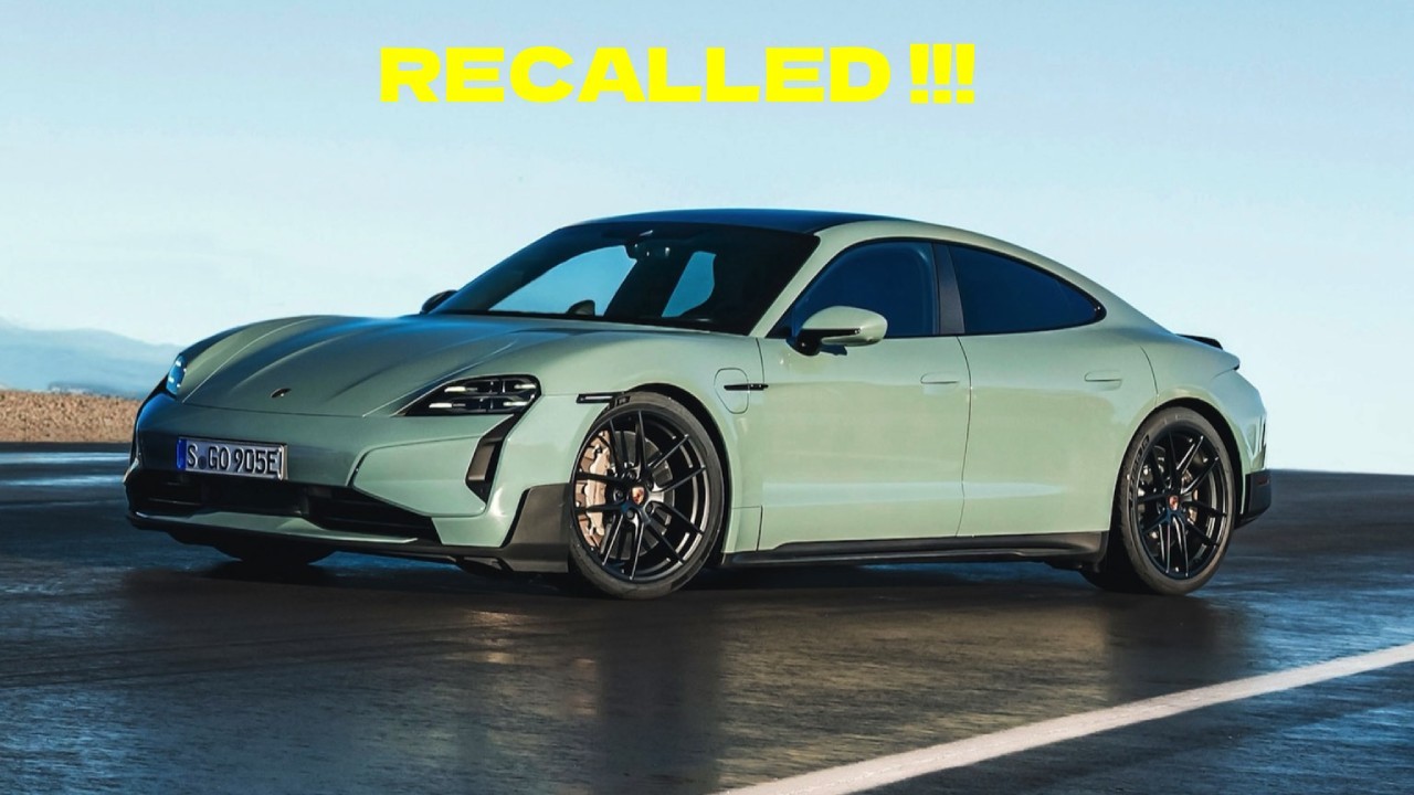 2025 Porsche Taycan Recalled