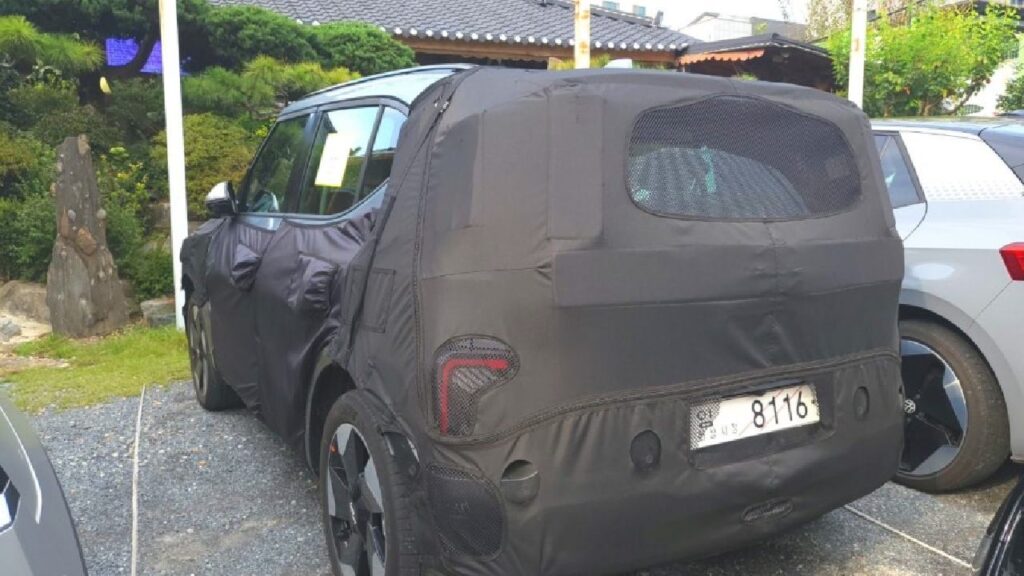 Kia EV2 Compact EV Spotted Testing - Rear