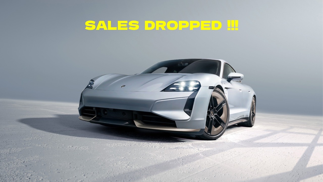 Porsche Taycan Sales Drop