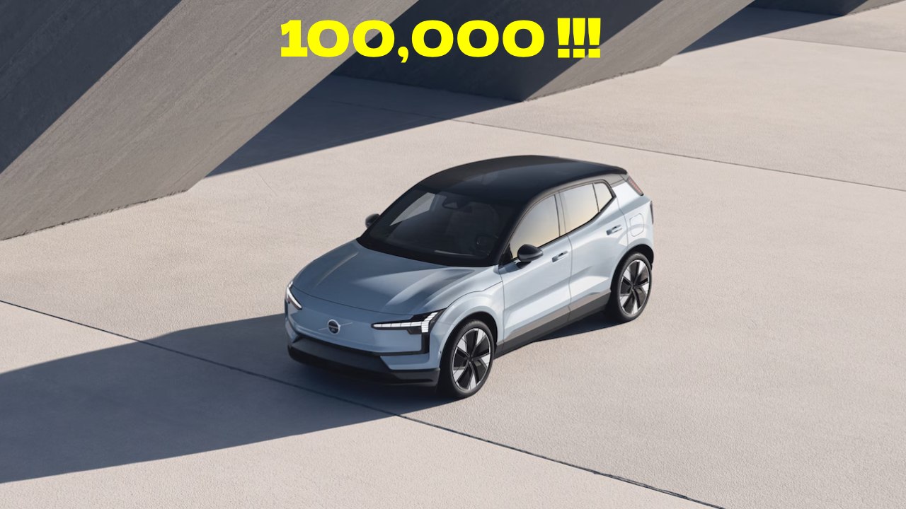 Volvo EX30 100000 Production Milestone