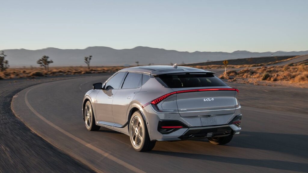 2025 Kia EV6 Facelift Rear Three Quarters