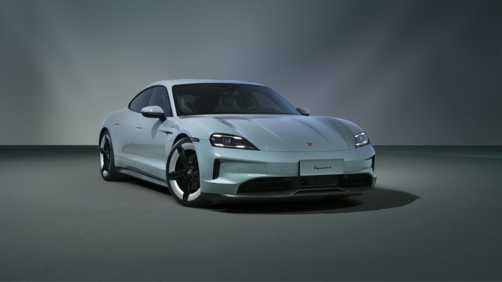 2025 Porsche Taycan 4 Front Profile