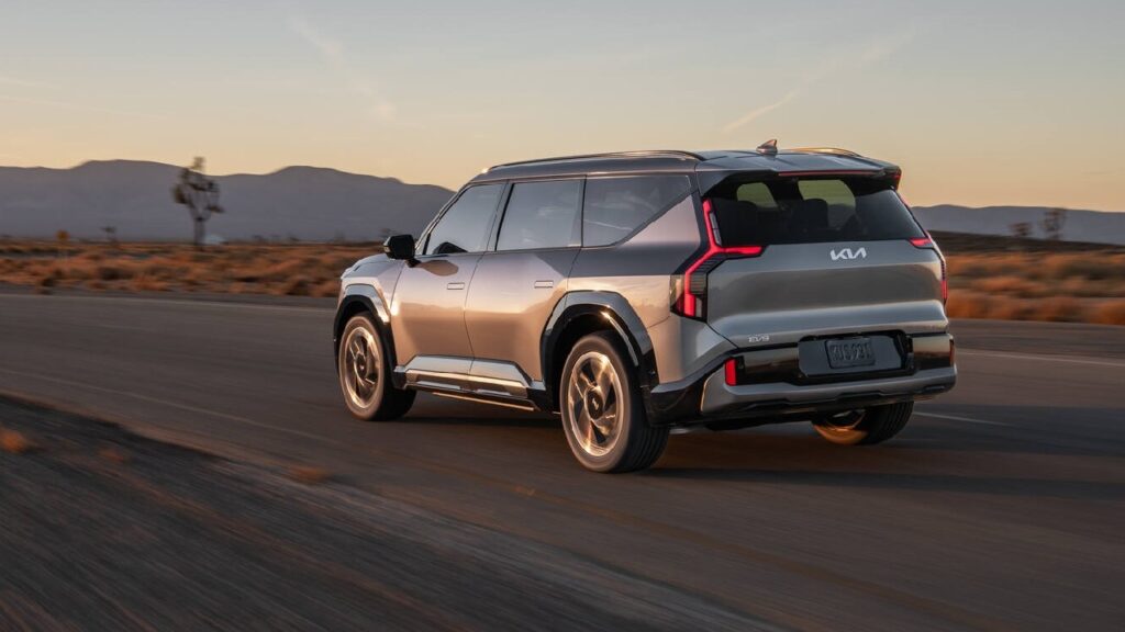 Kia EV9 GT Rear Profile