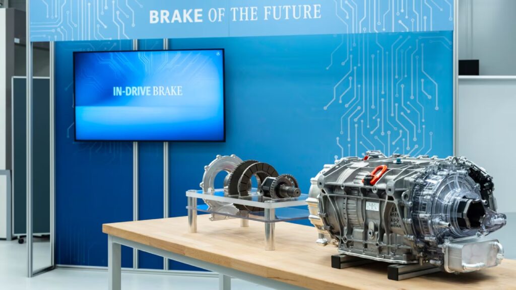 Mercedes Develop In-Drive EV Brakes