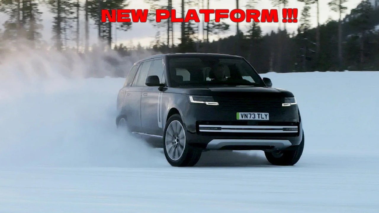 Range Rover Electric Prototype with EMA Platform