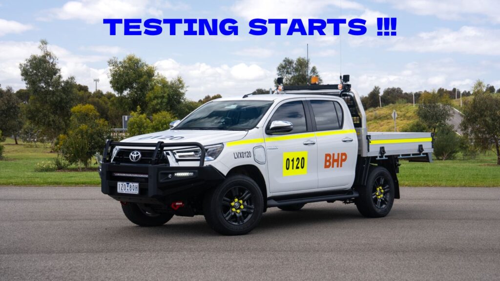 Toyota Hilux EV Testing Starts