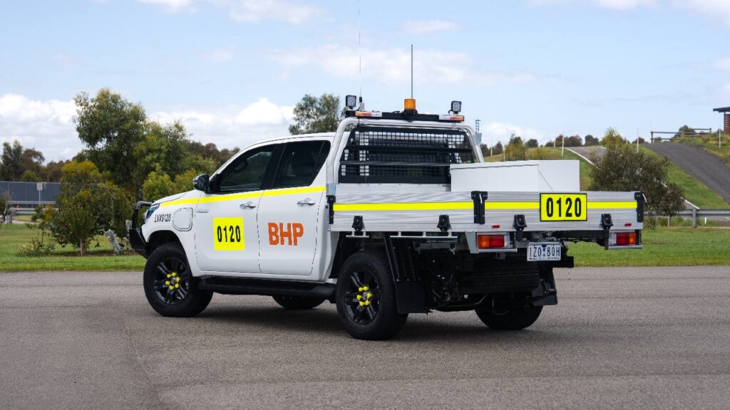 Toyota Hilux EV Prototype Side Profile