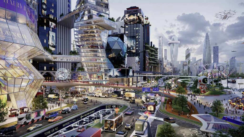 Mercedes' Vision of Future Cities