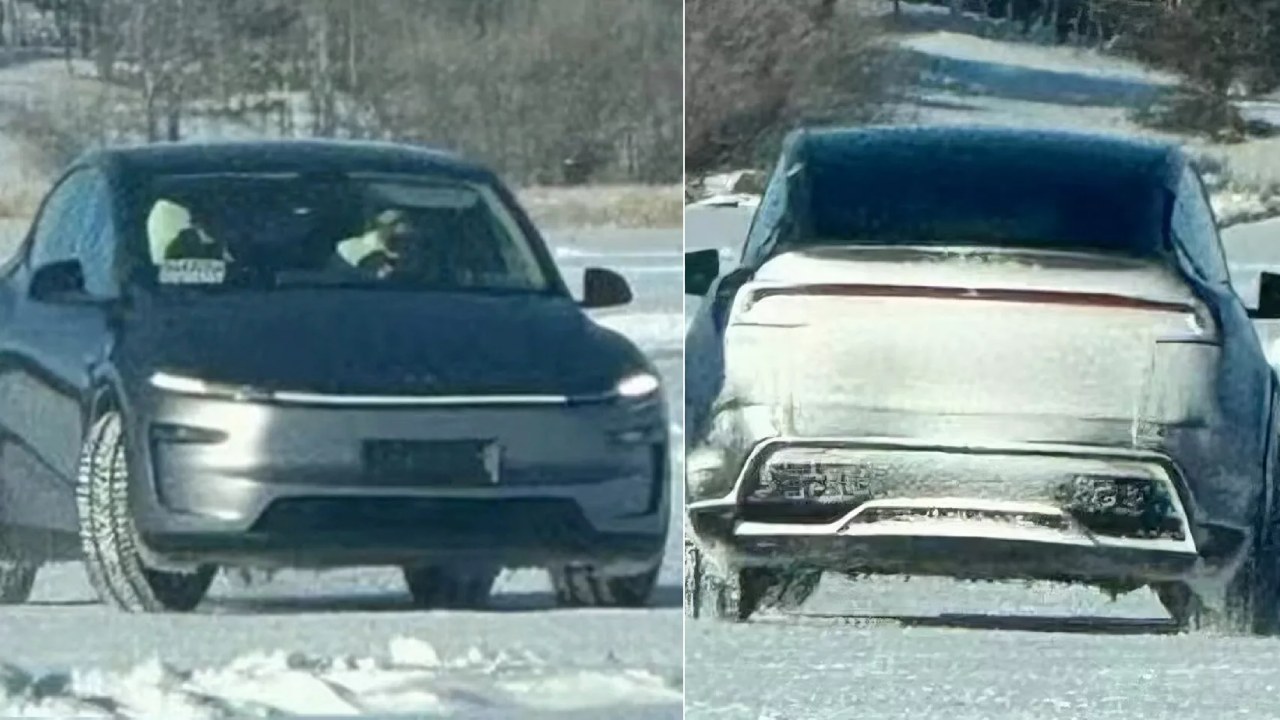 Tesla Model Y Juniper Spotted