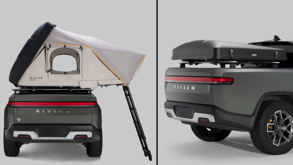 Rivian R1T and R1S Rooftop Tent iKamper