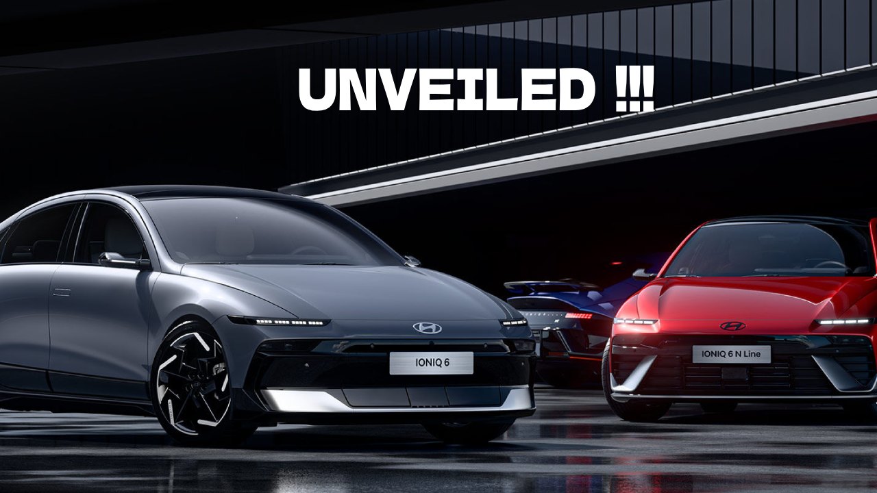 New Hyundai Ioniq 6 and Ioniq 6 N Line Unveiled