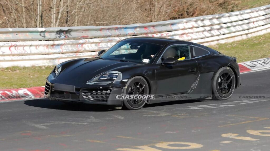 Porsche Electric Boxster and Cayman Spotted Testing