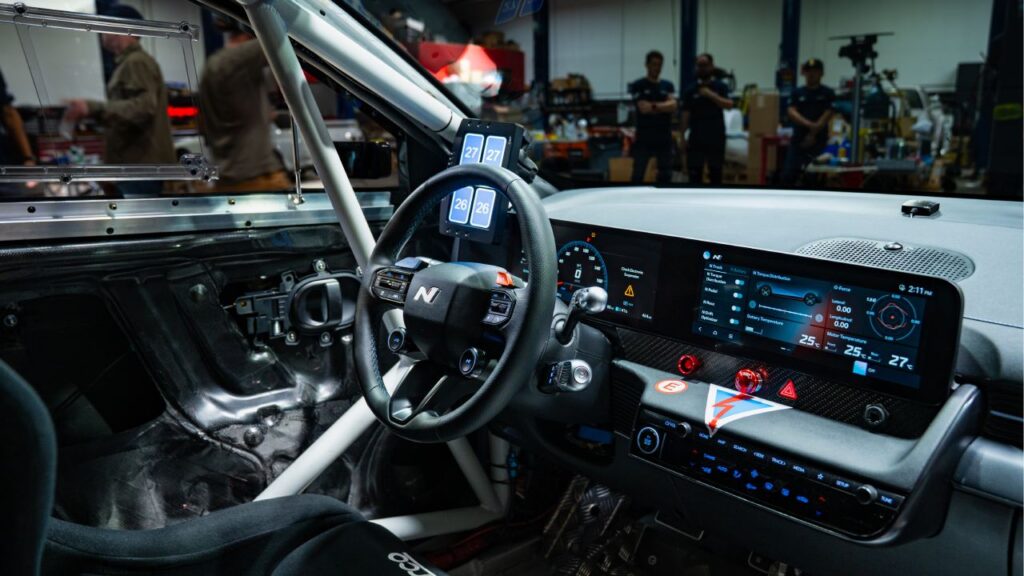 Hyundai Ioniq 5 N 2025 at Pikes Peak International Hill Climb Interior