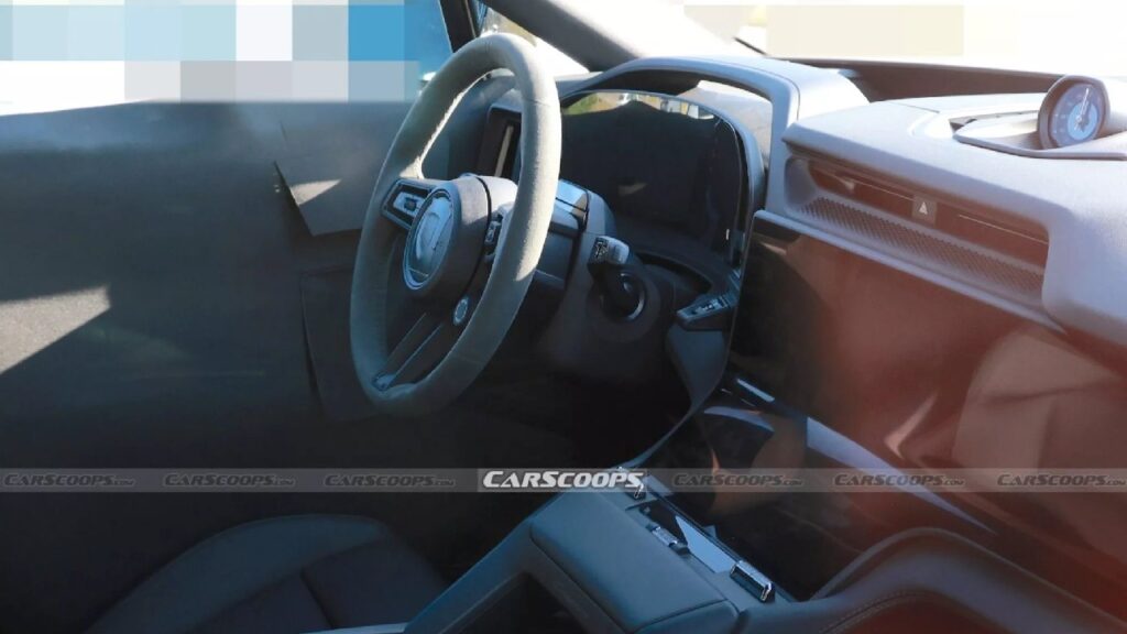 Porsche Cayenne Electric Interior Spied
