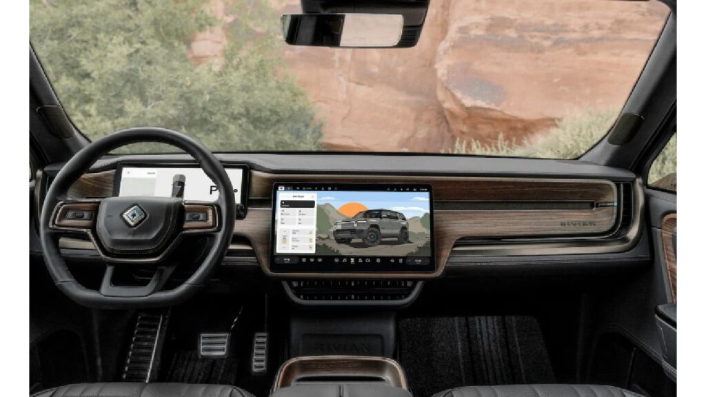 Rivian R1 Quad Interior