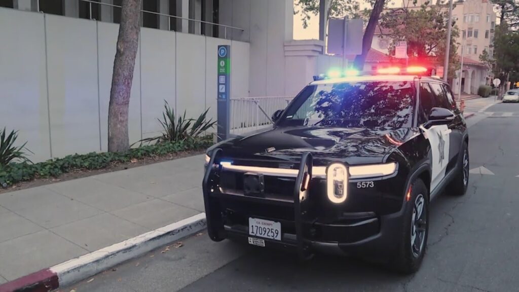 Rivian R1S Police Electric Cruiser